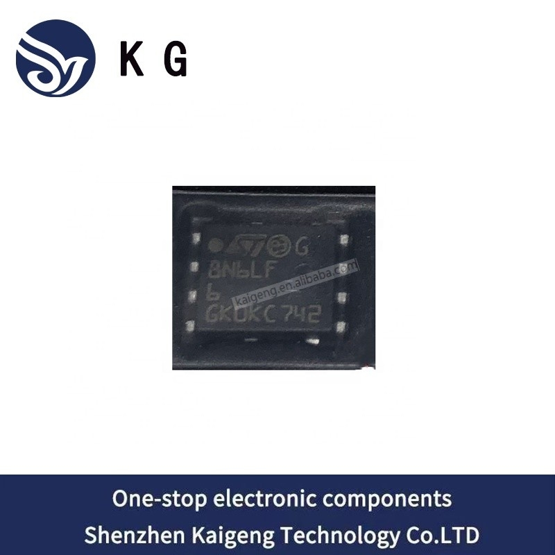 STL8N6LF6AG  DFN5X6 Electronic Components IC MCU Microcontroller Integrated Circuits STL8N6LF6AG